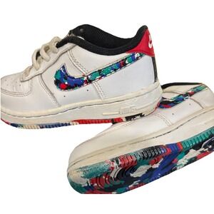 Nike Air Force 1 Melted Crayon Shoes Toddler Sneakers Size 9c